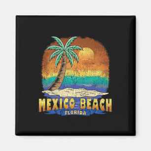 Mexiko Beach Florida Vintag beängstigend Souvenir Magnet