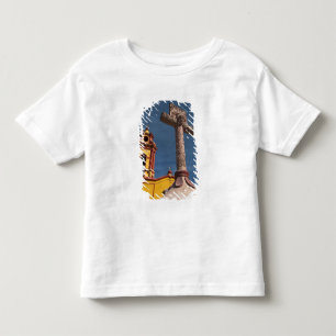 Mexiko, Bernal. Blick auf die Iglesia de San Sebas Kleinkind T-shirt