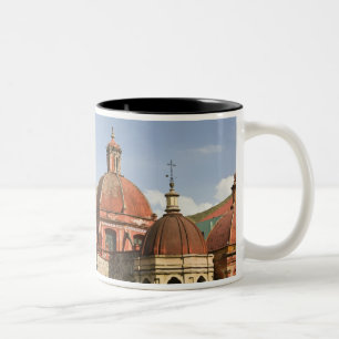 Mexiko, Bundesstaat Guanajuato, Guanajuato. Templo Zweifarbige Tasse