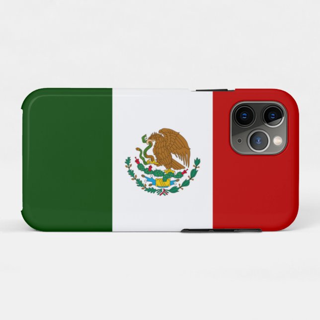 Mexiko Case-Mate iPhone Hülle (Rückseite (Horizontal))