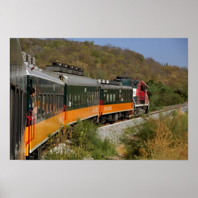 Mexiko, Chihuahua, Kupfer Canyon. Ansichten von Poster (Vorne)