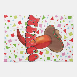 Mexiko Chili Pepper niedliches Party Geschirrtuch