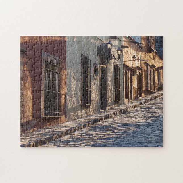 Mexiko Cobblestone Street (Horizontal)