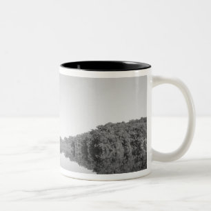 Mexiko, CONANP-Parkranger patrouilliert mit seinem Zweifarbige Tasse