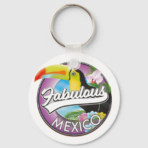 Mexiko Fabulous Logo Schlüsselanhänger