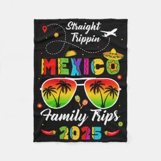 Mexiko Familienurlaub Cancun 2025 Straight Trippi Fleecedecke