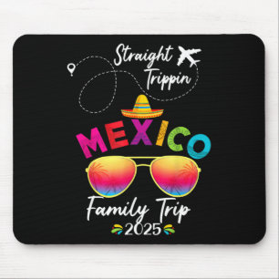Mexiko Familienurlaub Cancun 2025 Straight Trippi Mousepad