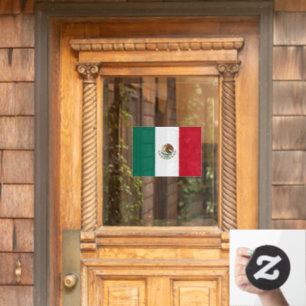 Mexiko-Fenster Zeichen, Klammern, mexikanische Fla Fensteraufkleber