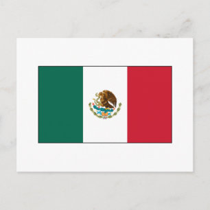 Mexiko FLAG International Postkarte