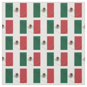 MEXIKO-Flag-Karte Kontur Stoff