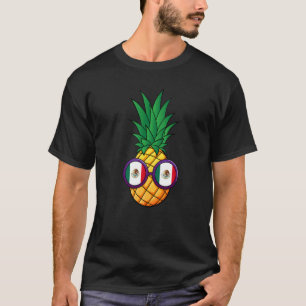 Mexiko Flagge Ananas Mexiko Urlaub 1 T-Shirt