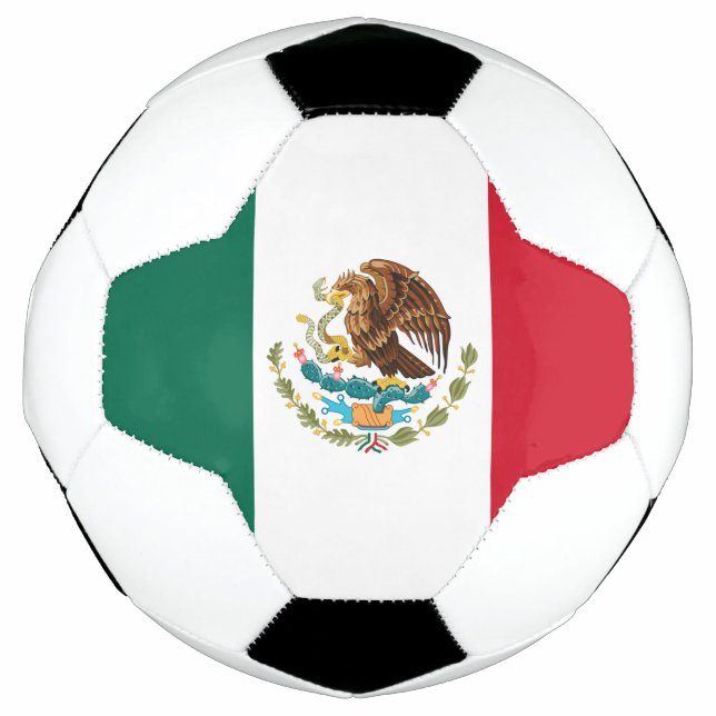 Mexiko-Flagge, Bandera de Mexikos Fußball (Vorderseite)