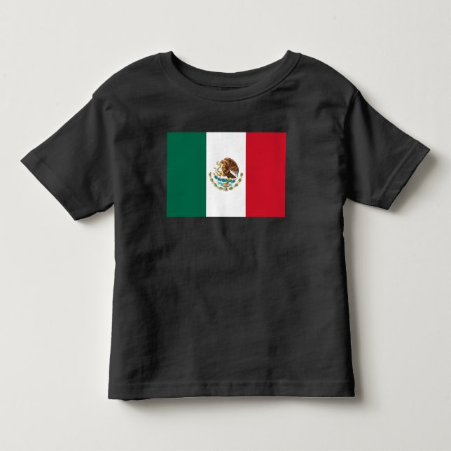 Mexiko-Flagge, Bandera de Mexikos Kleinkind T-shirt (Vorderseite)