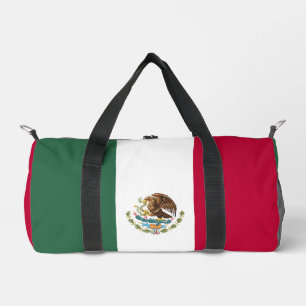 Mexiko-Flagge Duffle Bag