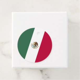 Mexiko-Flagge Geschenkanhänger