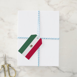 Mexiko-Flagge Geschenkanhänger