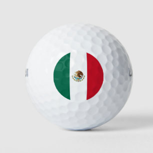 Mexiko-Flagge Golfball