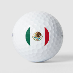 Mexiko-Flagge Golfball
