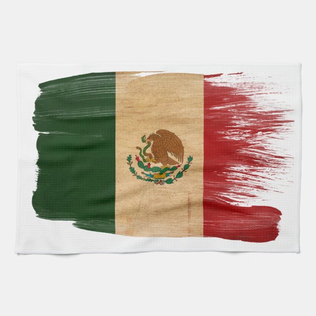 Mexiko-Flagge Handtuch (Horizontal)
