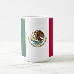 Mexiko-Flagge Kaffeetasse