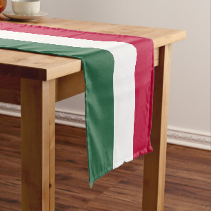 Mexiko-Flagge Kurzer Tischläufer