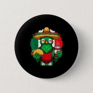 Mexiko-Flagge mexikanischer Stolz mexikanische Wur Button