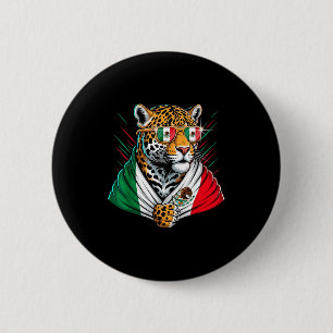Mexiko-Flagge Mexikanischer Stolz Mexikanische Wur Button