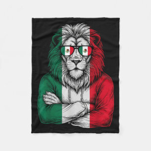 Mexiko-Flagge mexikanischer Stolz mexikanische Wur Fleecedecke