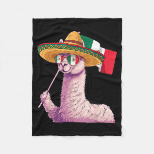 Mexiko-Flagge mexikanischer Stolz mexikanische Wur Fleecedecke