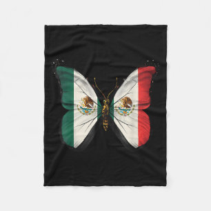 Mexiko-Flagge mexikanischer Stolz mexikanische Wur Fleecedecke
