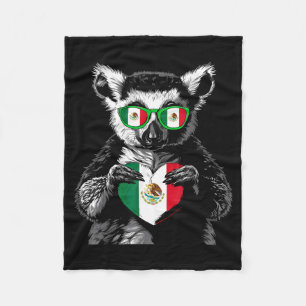 Mexiko Flagge mexikanischer Stolz mexikanische Wur Fleecedecke