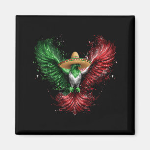 Mexiko-Flagge Mexikanischer Stolz Mexikanische Wur Magnet