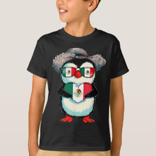 Mexiko-Flagge mexikanischer Stolz mexikanische Wur T-Shirt