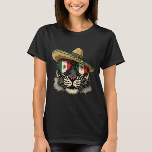 Mexiko-Flagge mexikanischer Stolz mexikanische Wur T-Shirt