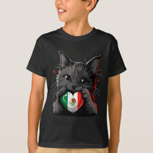 Mexiko-Flagge mexikanischer Stolz mexikanische Wur T-Shirt