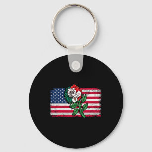 Mexiko - Flagge Mexikos - Amerikanische Flagge Ros Schlüsselanhänger