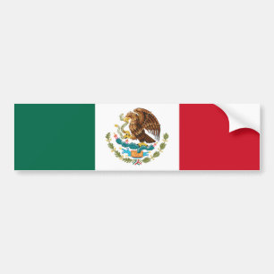 Mexiko-Flagge: MUSEUM Zazzle I Liebe MEIN LAND Autoaufkleber