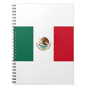 Mexiko-Flagge Notizblock