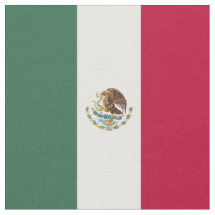 Mexiko-Flagge Stoff