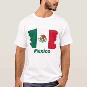 Mexiko-Flagge T-Shirt