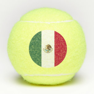 Mexiko-Flagge Tennisbälle