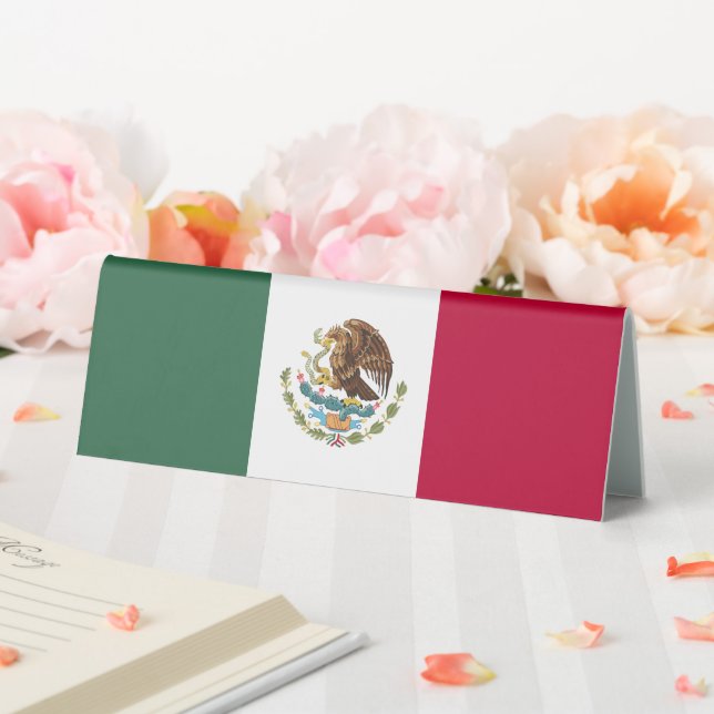 Mexiko-Flagge Tischaufsteller (In Situ (Hochzeit))