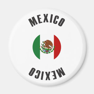 Mexiko-Flaggen-Rad Magnet