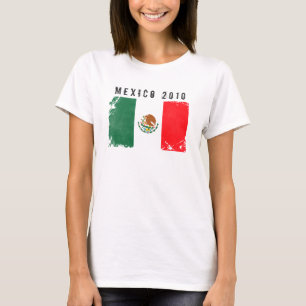 Mexiko-Flaggen-Shirt T-Shirt