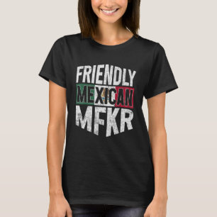 Mexiko Flaggen stolz auf Mexikaner Männer und Frau T-Shirt