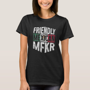 Mexiko Flaggen stolz auf Mexikaner Männer und Frau T-Shirt