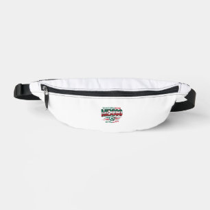Mexiko Fußball 2026 Fußball Fett Land Typografie Bauchtasche