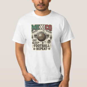 MEXIKO Fußball Custom 2026 T-Shirt