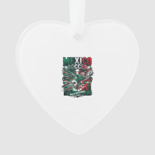 Mexiko Fußball Skelett Stürmer Nationen Premium Ge Ornament