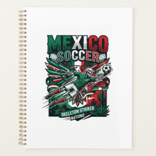 Mexiko Fußball Skelett Stürmer Nationen Premium Sp Planer